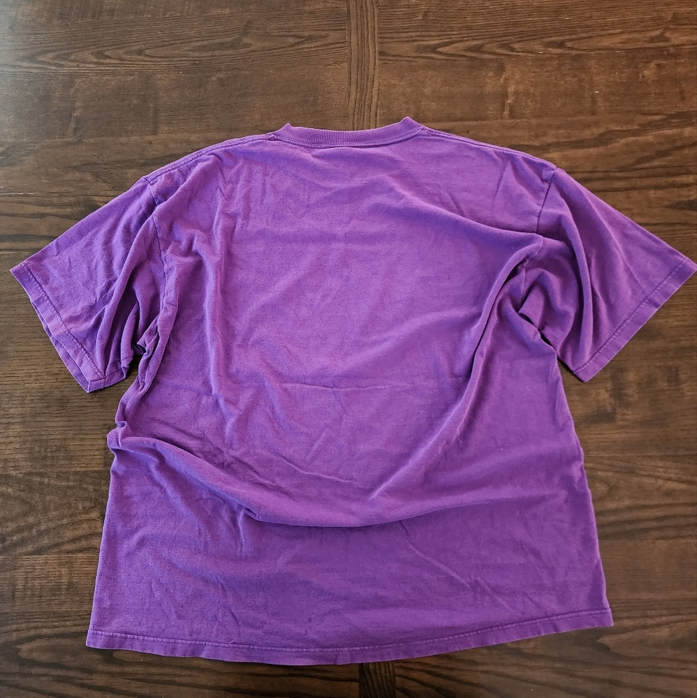 Vintage 90s Phoenix Suns Purple Graphic T-Shirt - Picture 3 of 6